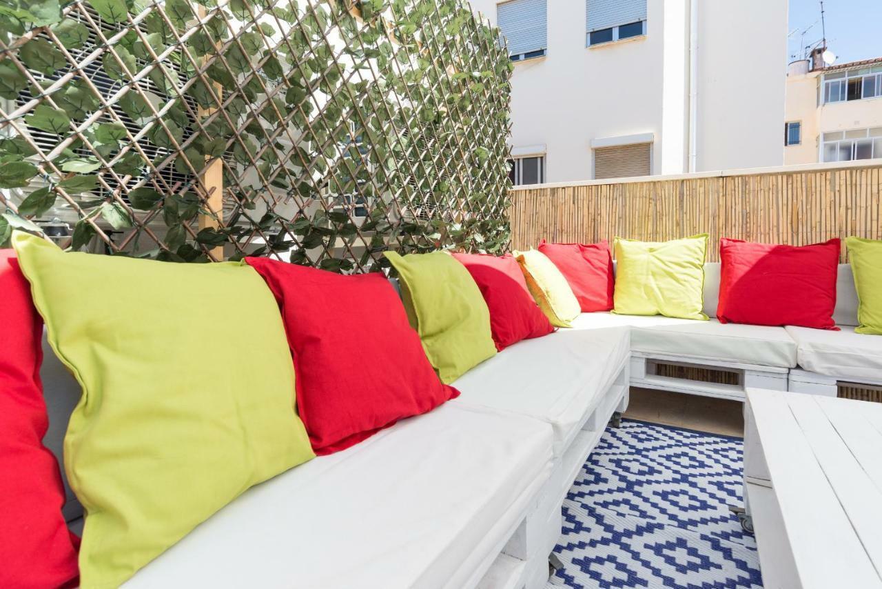 Ma1A-Apt With Rooftops With Palms Close To Old Town Малага Екстериор снимка