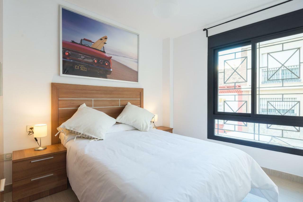 Ma1A-Apt With Rooftops With Palms Close To Old Town Малага Екстериор снимка